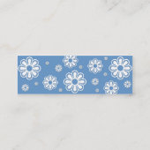 FlowingCreekプロファイルカード スキニー名刺 (裏面)