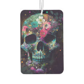 Flowish and Fade:コントラストのお祝い カーエアーフレッシュナー (裏面)