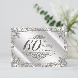 Flowish Diamond 60th結婚's Anniversary RSVP