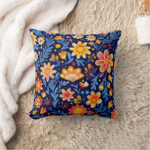 Flowish & Glow 16x16装飾用クッション クッション (ブランケット)