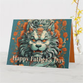 Flu Lion of Wisdom カード (黄色い花)