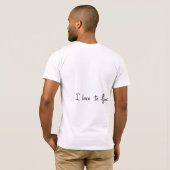 Flucあなたの世界 Tシャツ (裏面フル)