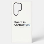 Fluent in Abstraction Minimalist Tech Case Samsung Galaxyケース (裏面)