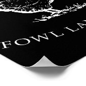 Fluent In Fowl Language Funny Chicken Lovers Fathe ポスター (角)