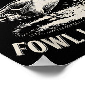 Fluent In Fowl Language Funny Duck Lover Farm Duck ポスター (角)