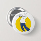 fluet 缶バッジ (正面&裏面)