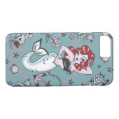 Fluff Molly Mermaid iPhone 7ケース Case-Mate iPhoneケース (裏面(横))