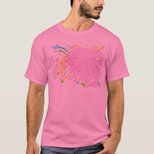 Fluff_of_a_Dandelion Tシャツ (正面)