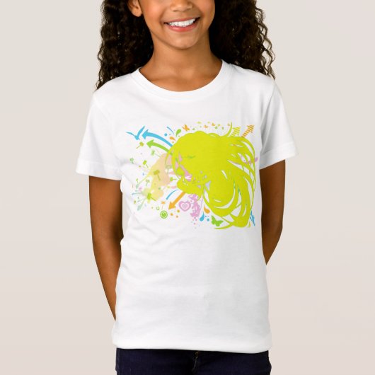 Fluff_of_a_Dandelion Tシャツ (正面)