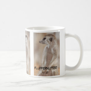 Fluffernutterのmeerkatのマグ コーヒーマグカップ