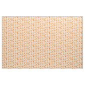 Fluffy Bread Bakery Hand Drawn Art Pattern ファブリック (ヤード)
