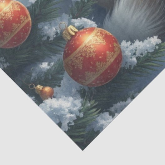 Fluffy Christmas Cats Tissue Paper 薄葉紙 (詳細)