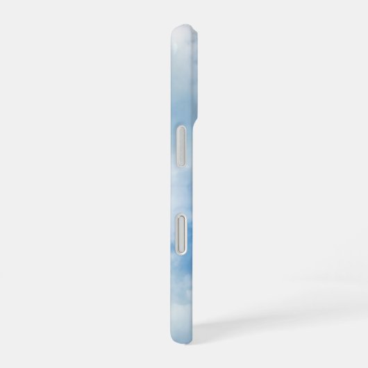 Fluffy Clouds iPhone 16ケース (右側面)