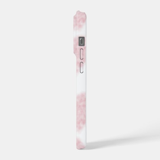 Fluffy Cotton Heart iPhoneケース (左側面)