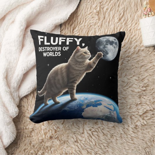 Fluffy, Destroyer of Worlds クッション (ブランケット)