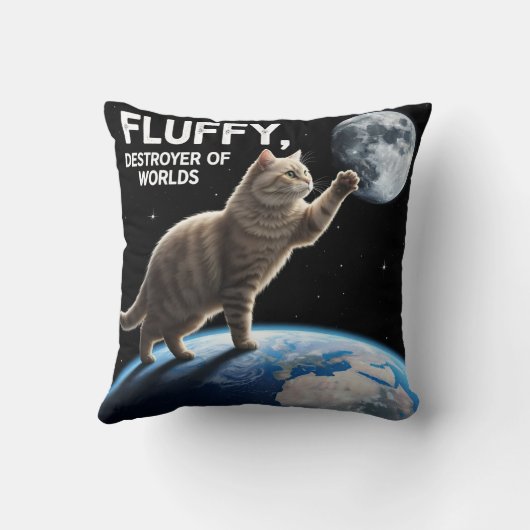 Fluffy, Destroyer of Worlds クッション (裏面)
