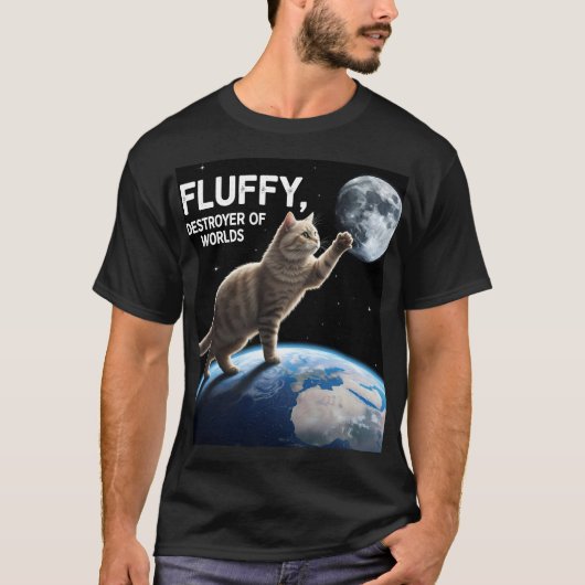 Fluffy, Destroyer of Worlds Tシャツ (正面)