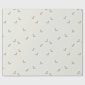 Fluffy farm - mini lamb sheep  ラッピングペーパー (フラット)