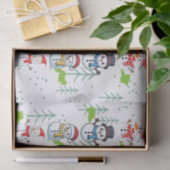 Fluffy Farts Funny Snowman 薄葉紙 (ギフト)