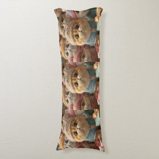 Fluffy Friends Forever ボディピロー (正面縦)