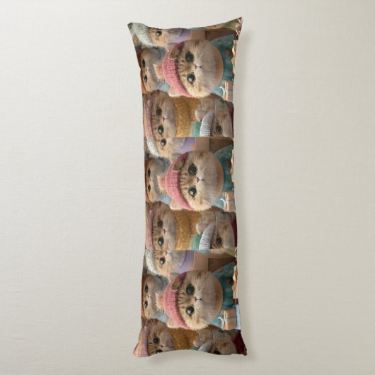 Fluffy Friends Forever ボディピロー (裏面 (縦))