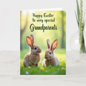 Fluffy Friends Springtime Card カード (正面)