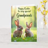 Fluffy Friends Springtime Card カード (黄色い花)
