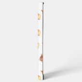 Fluffy Kitten Cute Pattern Phone Case Samsung Galaxyケース (左側面)