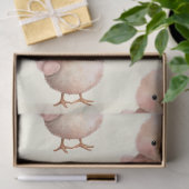 Fluffy Little Chick | Cute Spring & Easter Animal  薄葉紙 (ギフト)