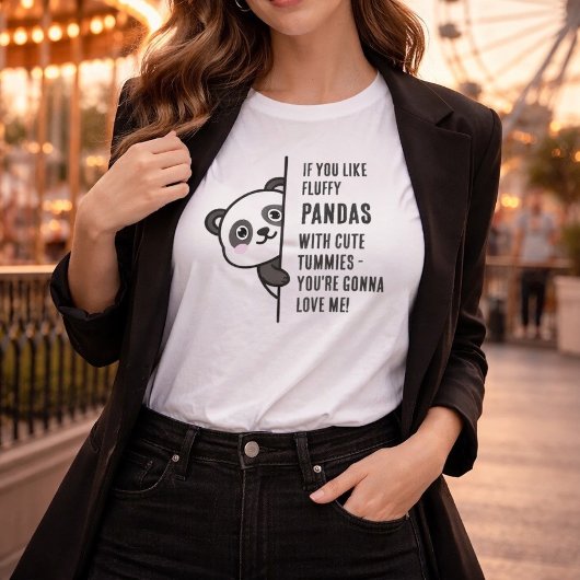 Fluffy Panda / Love Me Tee トライブレンドＴシャツ