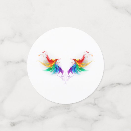 Fluffy Rainbow Wings コンフェッティ (スモール正面)