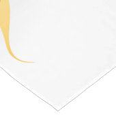 Fluffy Rainbow Wings ショートテーブルランナー (コーナー)