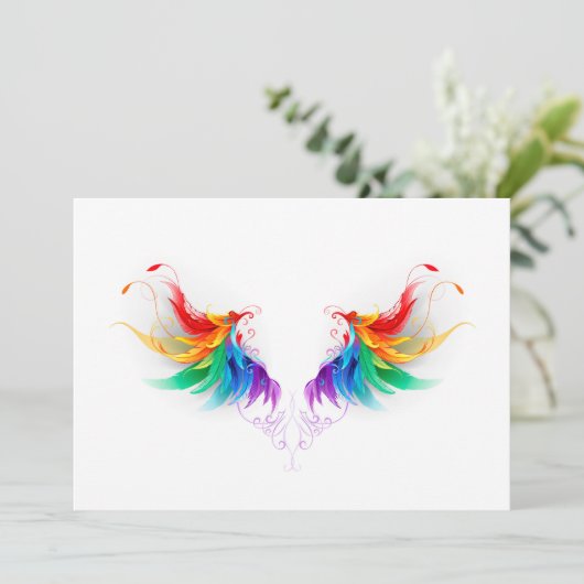 Fluffy Rainbow Wings 招待状 (スタンド正面)