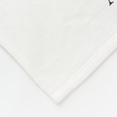 Fluffy Red Floral Heart Baby Shower Gift フリースブランケット (角)