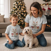 Fluffy Reindeer - Bichon Frise dog Tシャツ
