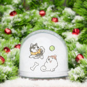 Fluffy Spitz Dogs (クリスマス)