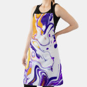 Fluid Artテクスチャ:渦巻絵を描き。 エプロン (インサイチュ)