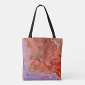 Fluid Art. モダン ?bstractカラフル背景、wa トートバッグ (裏面)