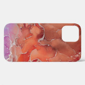 Fluid Art. モダン ?bstractカラフル背景、wa Case-Mate iPhoneケース (裏面 (横))