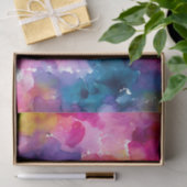 Fluid Color Transition: Chromatic Spill Ink Blot 薄葉紙 (ギフト)