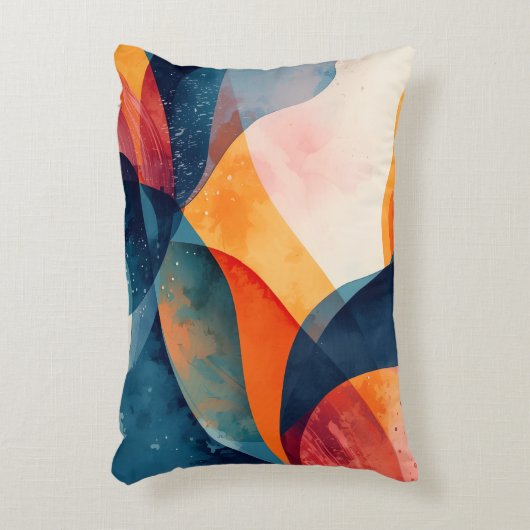 "Fluid Dynamics" アクセントクッション (正面(垂直))