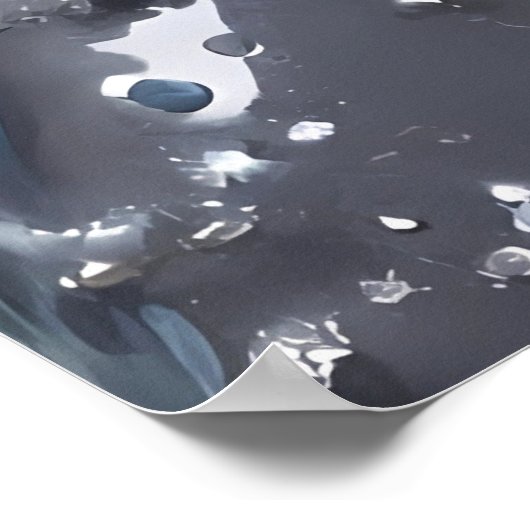 Fluid Futurism ポスター (角)