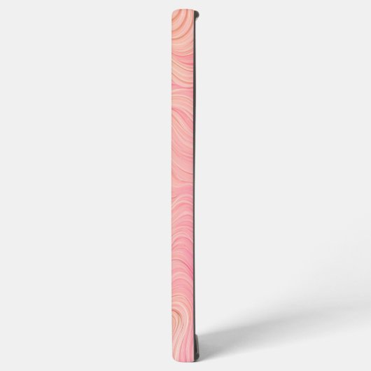 Fluid Gradient Line Art Phone Case Samsung Galaxyケース (左側面)