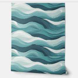 Fluid Motion Abstract Peel and Stick  壁紙