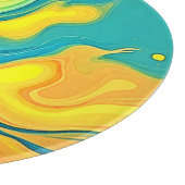 Fluidity of Joy: Abstract Waves カッティングボード (角)