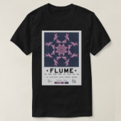 Flume Self Titled Album – トラックリストプルオーバーフード付きスウェットシ Tシャツ (デザイン正面)