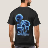 Fluorescence_T_BL Tシャツ (裏面)