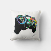 Fluorescente mando de playstation クッション (正面)