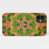 Fluro六角金ゴールド平和サインiPhone 5ケース Case-Mate iPhoneケース (裏面(横))