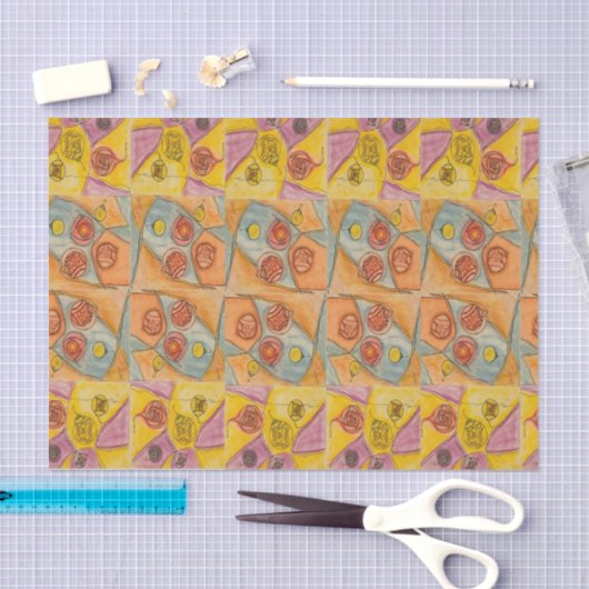 Flush colors 薄葉紙 (クラフト)